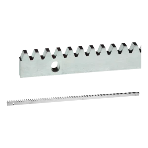 PSG – sinkitty teräshammastanko liukuporteille 1000 × 8 mm, moduuli 4