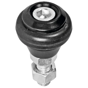 PSG ohjausrulla kumisoitu FI 42 mm liukuporteille – kierre M12