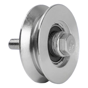 PSG liukupyörä V-tyyppinen Ø 88 mm sinkitty – kantavuus 250 kg