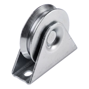 PSG portin pyöriväpyörä V halkaisija 88 mm kiinnittimellä - kiskoliukuportille