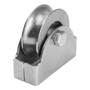 PSG pyörivä porttirulla "O" halkaisija 88 mm pyöreälle kiskolle 3/4" – sinkitty