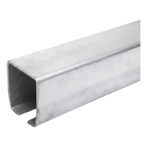 PSG ajorata liukuportille – U-terä 140×140×6 mm, pituus 6 m, kuumasinkitty