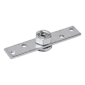 PSG teräksinen kiinnityslevy 38 liukuportin vaunuun 150×25 mm