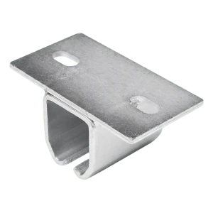 PSG riippuripustin liukuportin kiskoa varten 50×46 mm – galvanoitu, 130 mm