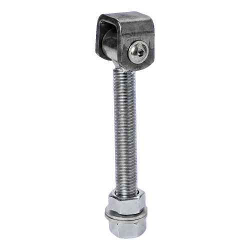 Säädettävä pitkä sarana porttisiiville M18 sinkitty teräs 001-343 (2)