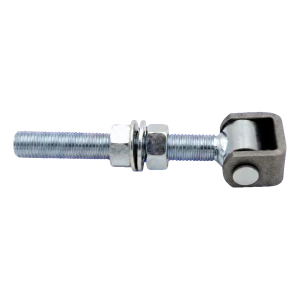 Säädettävä pitkä sarana M16 kääntöportteihin – galvanoitu teräs (seger)