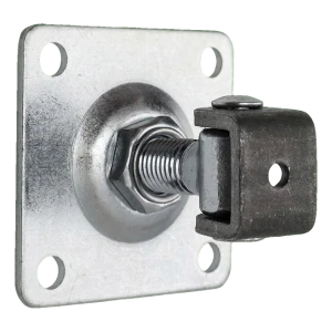 PSG säädettävä porttisarana M18 kiinnityslevyllä 80×80 mm sinkitty