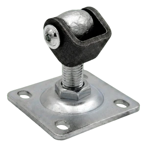 PSG säädettävä porttisarana kilpellä M16 sinkitty 75×75 mm