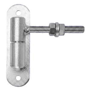 PSG säädettävä rullakumisarana porttiin fi24 M12 laipalla 150×40 mm