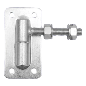 PSG säädettävä sorvattu sarana porteille fi30 M18 kilpilevy 160×85 mm