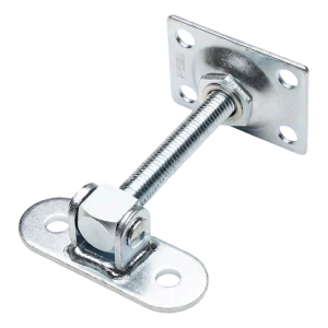 PSG säädettävä porttisarana M14 kiinnityslaatoilla 115×40 mm ja 75×55 mm