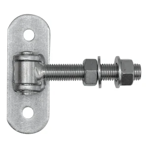 Säädettävä porttisarana M20 kilpikoru 140×50 mm – sinkitty