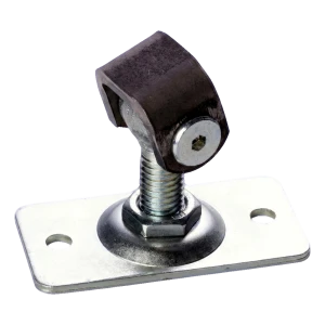 Säädettävä porttisarana suorakaiteen kilpikkeellä M12 75×38 mm teräs sinkitty