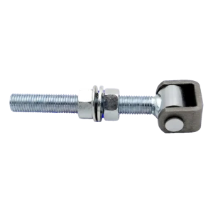 PSG säädettävä teräksinen porttisarana M16 segmentillä – sinkitty, 150 mm