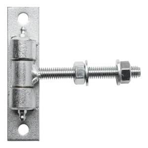 Säädettävä porttisarana M12 sinkitty – kilpi 130×30 mm