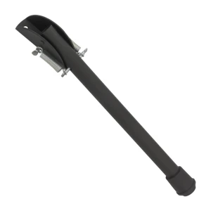 Jousitettu teräksinen ovensulkujalka 265 mm musta