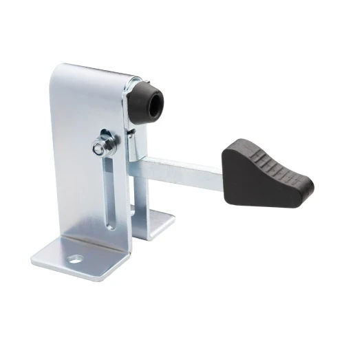 PSG säädettävä saranaoven pysäytin lukituksella – sälpä 50 mm, sinkitty teräs 001-444 (1)