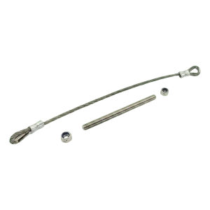 PSG turvaköysi ruostumattomasta teräksestä kääntöportille 400 mm