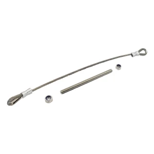 PSG turvaköysi ruostumatonta terästä varten porttisiipeen 500 mm ø6