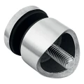 Pistemäinen lasikiinnike lasi 6-12mm fi 30/13/M8x40 AISI304 järjestelmä 42,4 satiini 000-521 (2)