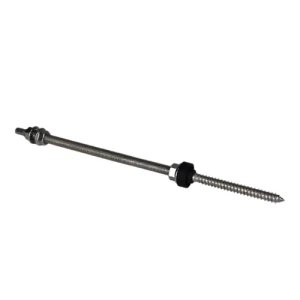 Kaksoiskierteinen ruuvi sovittimille ja kolmioille - M10x300