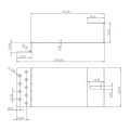 Leveä kattotiilikoukku 300mm - Ruostumaton teräs PV-08-27 (2)