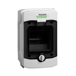 Muovinen asennuskotelo, pinta-asennus, IP65, 1 rivi, 4 moduulia