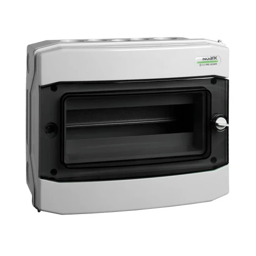 Muovinen Asennuskotelo, Pinta-Asennus, IP65, 1 Rivi, 12 Moduulia PV-200-101494