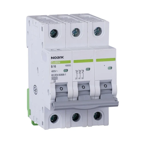 Katkaisija 6 kA, ch-ka B, 16 A, 3-Napainen PV-200-100053