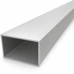 Alumiiniputki suorakulmainen 50×80×2 mm – suljettu profiili EN AW-6060, L=2000 mm