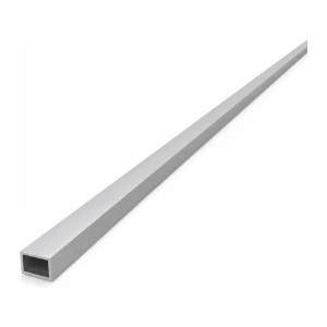 Suorakulmainen alumiiniputki 8×12×1 mm – suljettu profiili L=2000 mm EN AW-6060