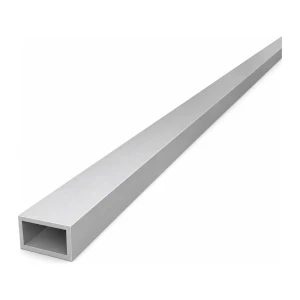 Suorakulmainen alumiiniputki 15×25×2 mm – suljettu profiili EN AW-6060, L=2000 mm