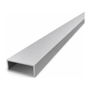 Suorakulmainen alumiiniputki 20×50×2 mm – suljettu profiili EN AW-6060, L=2000 mm