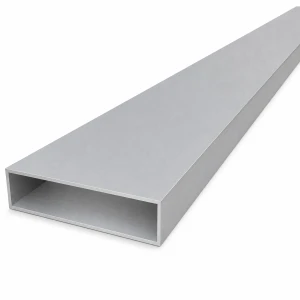 Alumiiniputki suorakulmainen 20×80×1,5 mm – suljettu profiili EN AW-6060, L=2000 mm