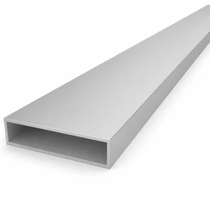 Alumiiniputki suorakulmainen 20×80×2 mm – suljettu profiili EN AW-6060 L=2000 mm