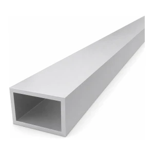 Alumiiniputki suorakulmainen 40×60×4 mm EN AW-6060 – pituus 2000 mm