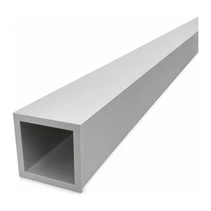 Alumiiniputki neliö 50×50×5 mm – suljettu profiili EN AW-6060, L=2000 mm