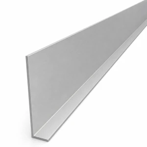 Alumiinikulmarauta epätasasivuinen 80×20×2 mm – L-profiili, pituus 2000 mm