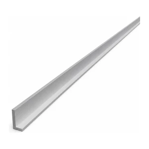 Alumiinikulmarauta epätasasivuinen 15×10×2 mm – L-profiili, pituus 2000 mm