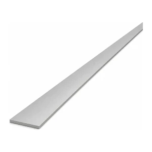 Alumiinilattatanko EN AW-6060 T64 – 25×2 mm, pituus 2000 mm