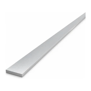 Alumiininen lattarauta EN AW-6060 25×4 mm, pituus 2000 mm