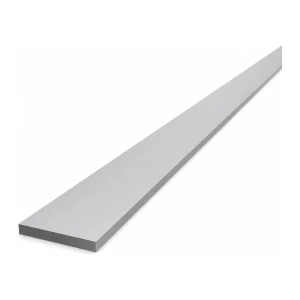 Alumiininen lattarauta 40×5 mm EN AW-6060 – tasakylkinen profiili L=2000 mm