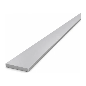 Alumiinilattarautа EN AW-6060 40×6 mm – litteä profiili L=2000 mm