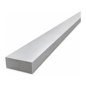 Alumiinilattatanko EN AW-6060 T64 – 50×20 mm, pituus 2000 mm