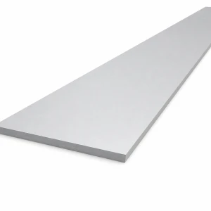 Alumiininen lattarauta EN AW-6060 T64 100×5 mm – pituus 2000 mm