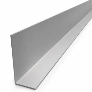 Alumiinikulmarauta epätasasivuinen 80×40×2 mm – L-profiili, pituus 2000 mm