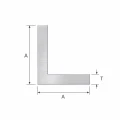 Alumiininen tasasivuinen kulmaprofiili 10×10×2 mm – L-profiili, pituus 2000 mm 001-719 (2)
