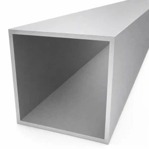 Alumiiniputki neliö 100×100×4 mm – suljettu profiili L=2000 mm