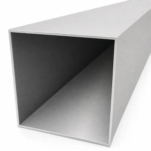Alumiiniputki neliö 100×100×2 mm – suljettu profiili L=2000 mm