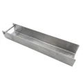C-kisko liitin kiinnike sokkelille 250x55 sinkitty GPV-700-44 (2)